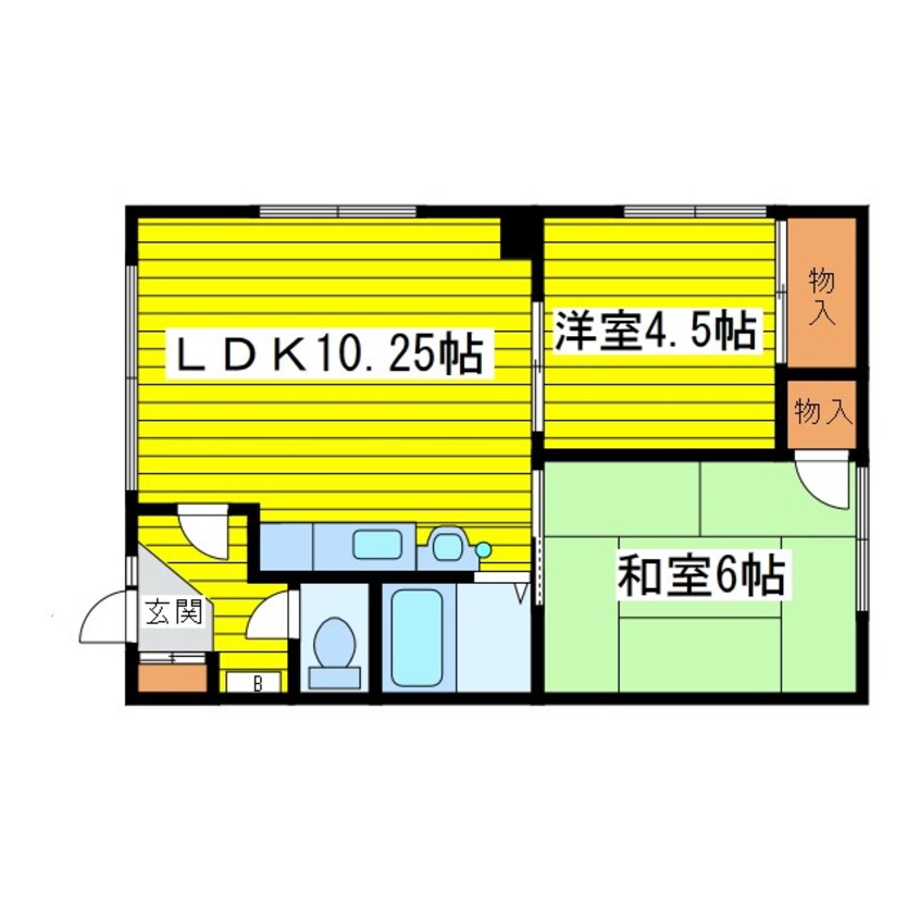間取図 恵マンション