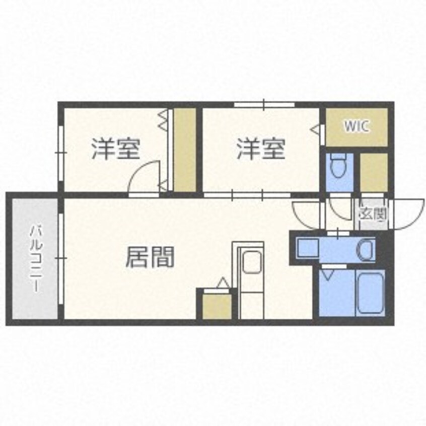 間取図 レジーナN22