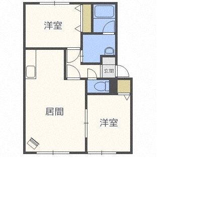間取り図 ノースインタカマツII