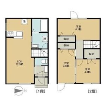 間取図 ロイヤルレジデンスA