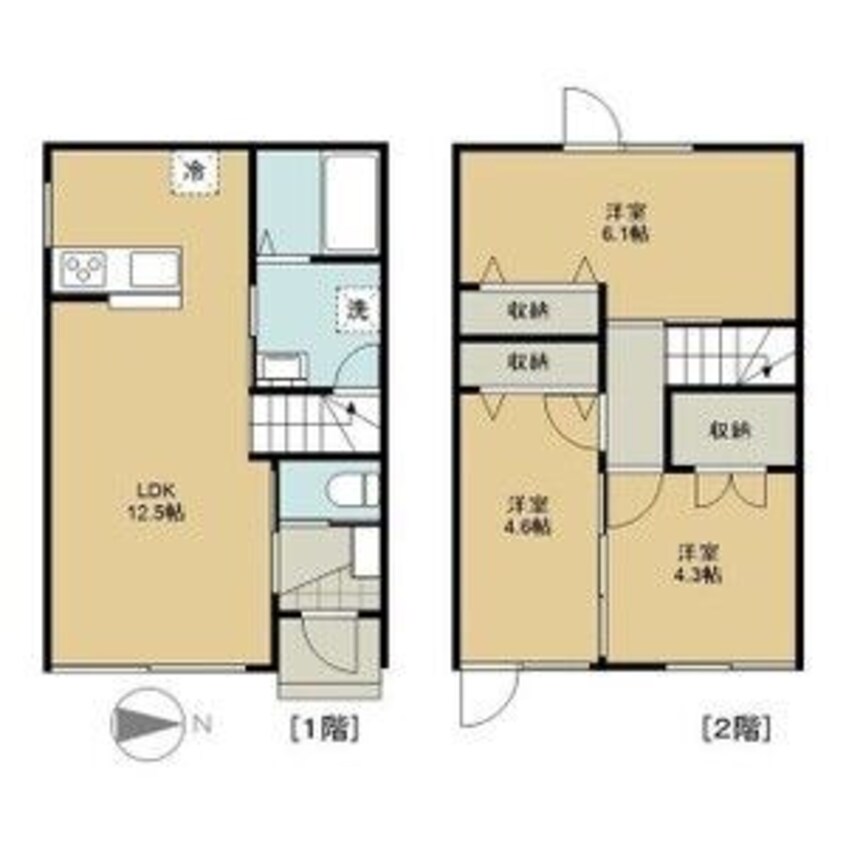 間取図 ロイヤルレジデンスA