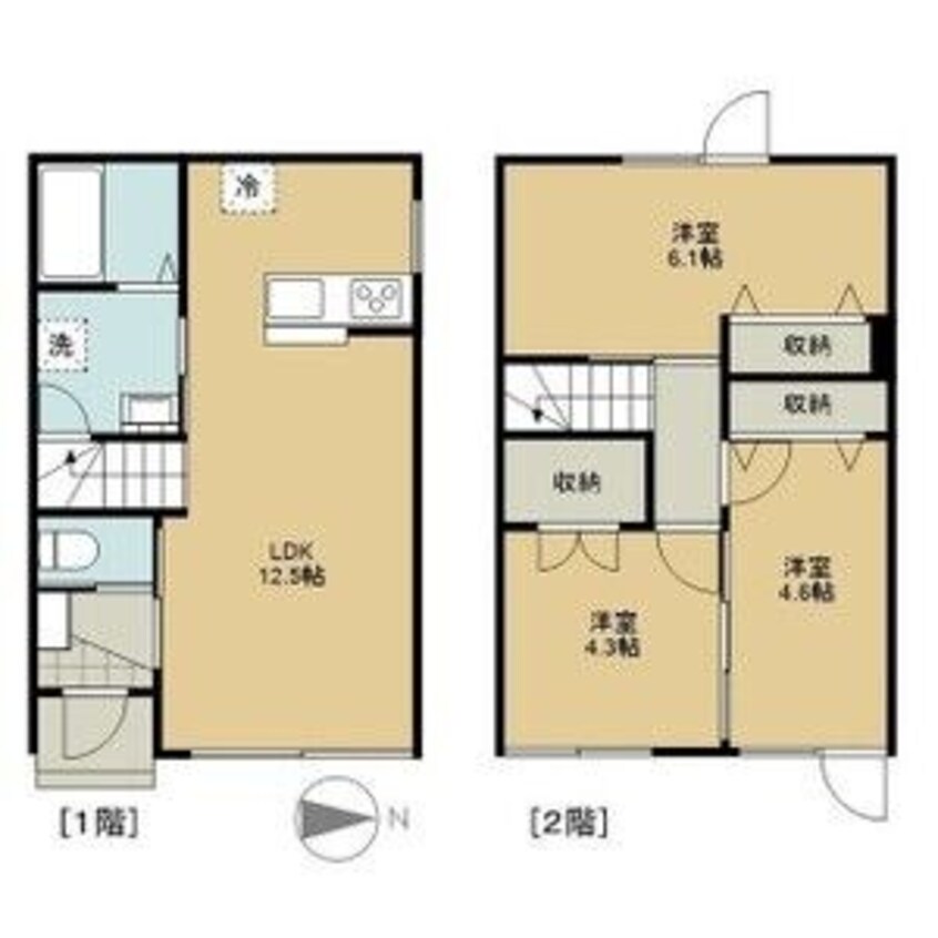 間取図 ロイヤルレジデンスB