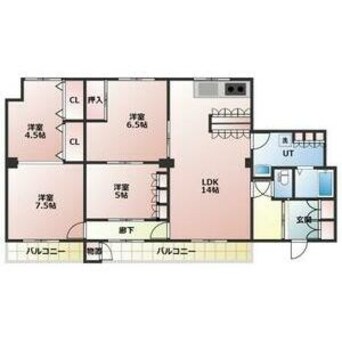 間取図 エスポワール３２