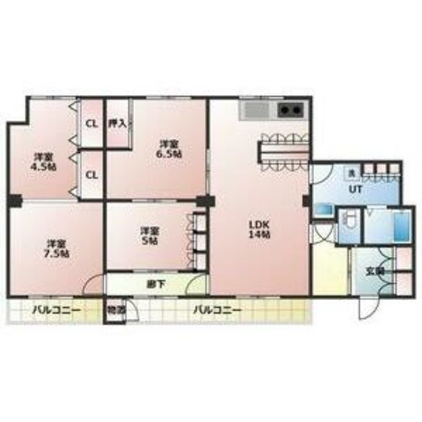 間取図 エスポワール３２