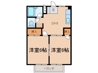 間取図 メゾンサンプチ