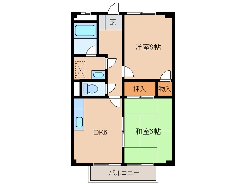 間取図 サープラスⅡとも