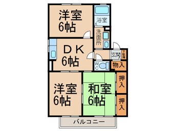 間取図 セントポーリアＡ・Ｂ棟