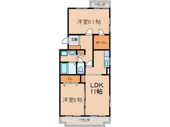 間取図 ソフィア小牧