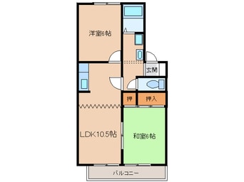 間取図 ファミハイツ