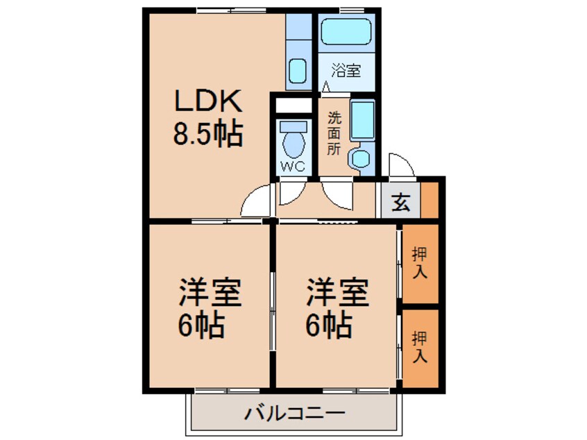 間取図 センチュリーパーク