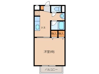 間取図 カーサ　フォンタナ