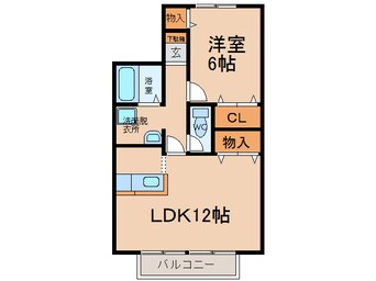 間取図 グランディアＦ