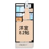サンサクラ 1Rの間取り