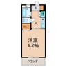 Ａｃｅ　Ｆｌａｔｓ 1Kの間取り