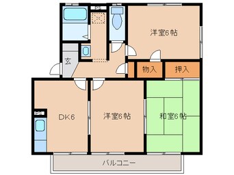 間取図 コンフォート