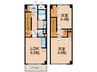 ＲＩＯ　ＬＡＤＯ 2LDKの間取り