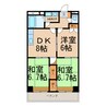 サンロードＭ 3DKの間取り