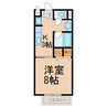 コーポ井上 1Kの間取り