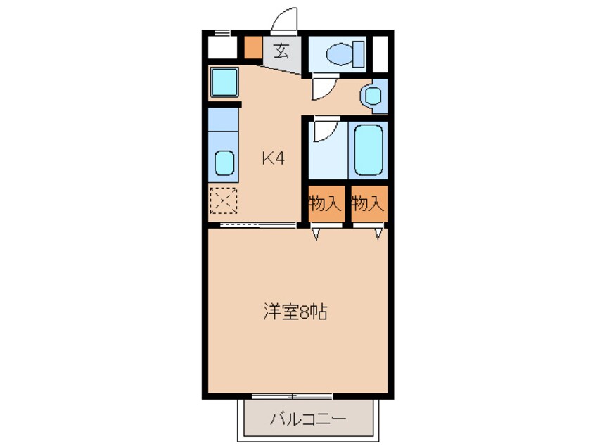 間取図 サープラスⅠ雉子野Ｂ棟
