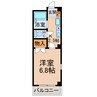 プチルームＴ 1Kの間取り