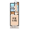 プチルームＴ 1Kの間取り