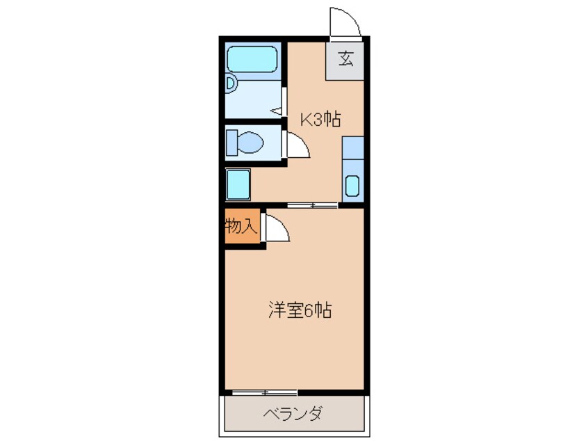 間取図 リュミエール　Ａ・Ｂ・Ｃ