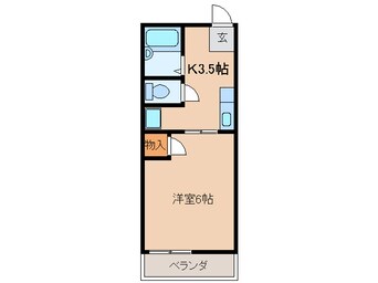 間取図 リュミエール　Ａ・Ｂ・Ｃ