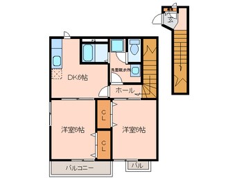 間取図 オーブリーハウス　Ｔ２