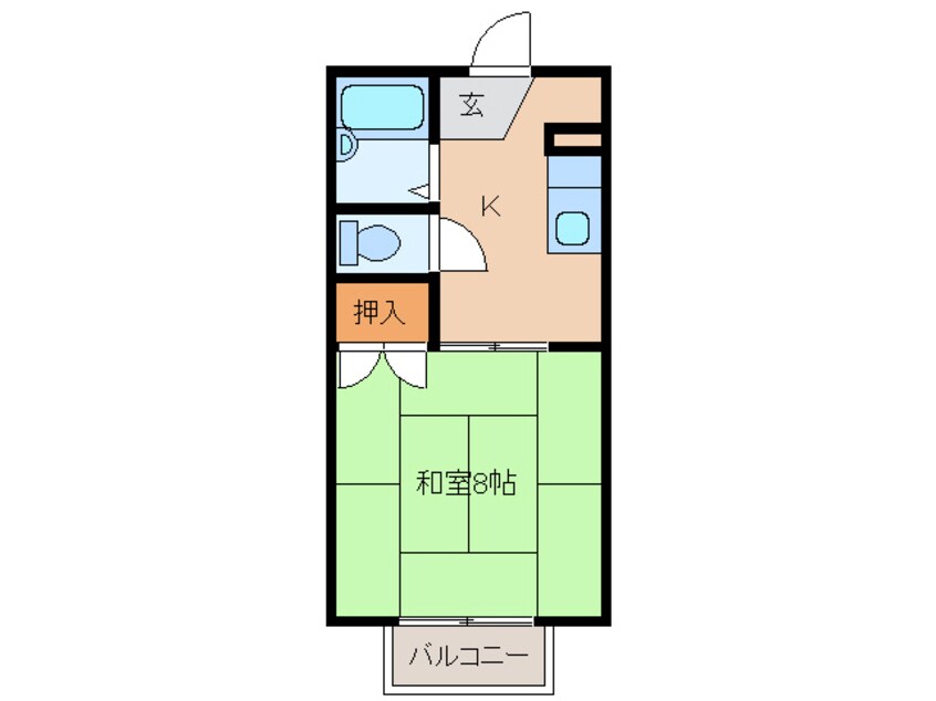 間取図 メゾン１８℃