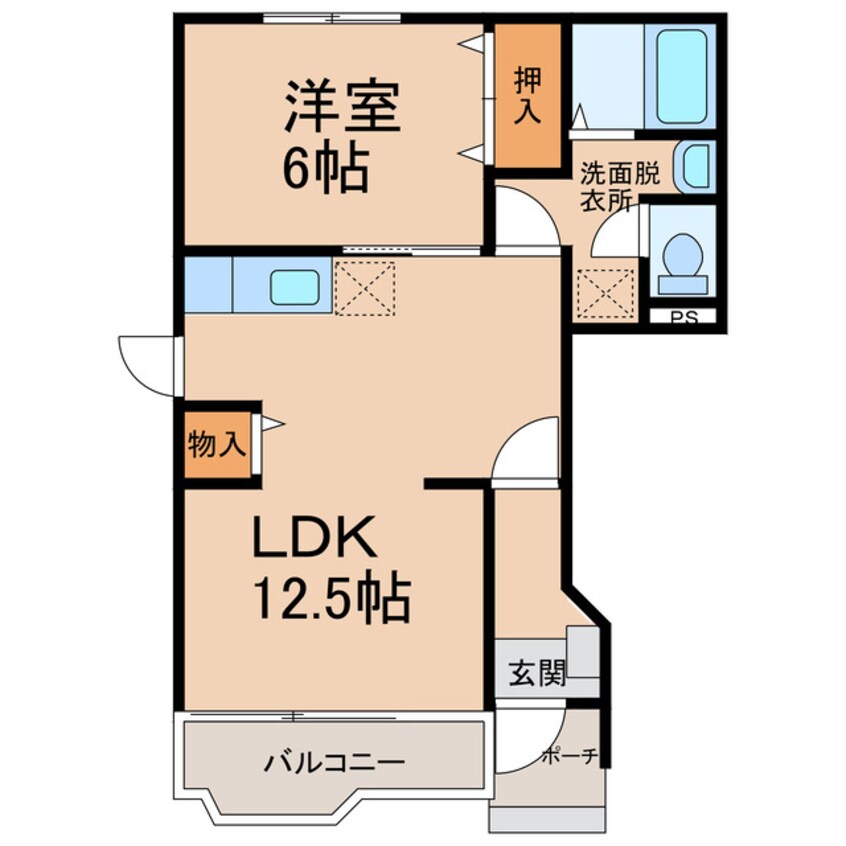 間取図 エミネンスⅠ