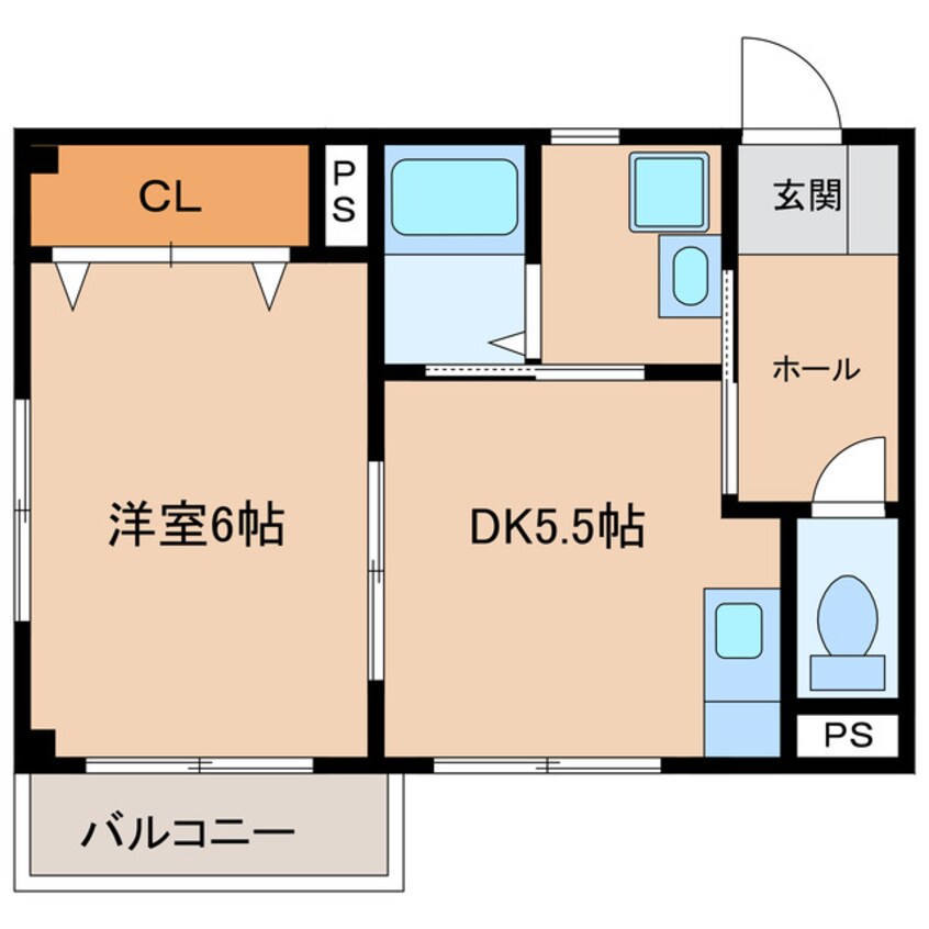 間取図 アヴニール村中
