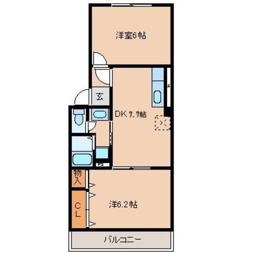 間取図 サニーパークⅠ
