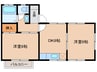 コーポＳ・Ｔ 2DKの間取り