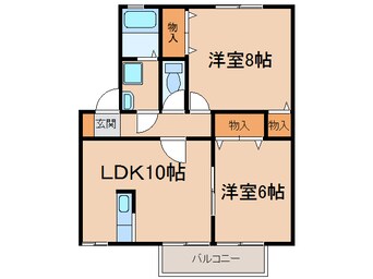 間取図 ロイヤルガーデン北屋敷