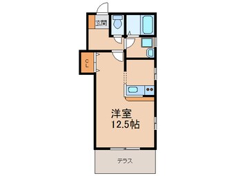 間取図 クリスタル小牧