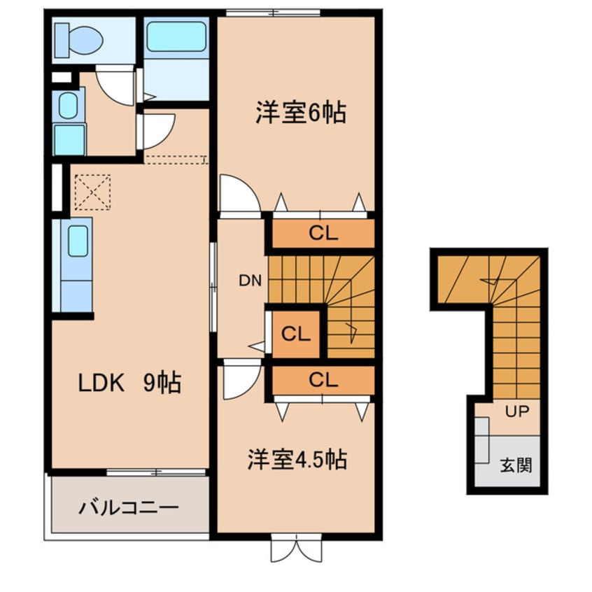 間取図 ドゥーハウスⅠ