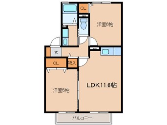 間取図 キャトル・セゾン