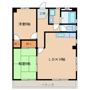 間取図 サングランデ元町