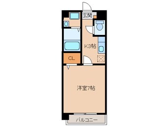 間取図 マ・メゾン小牧原　北館