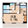 パールハウス 1Kの間取り