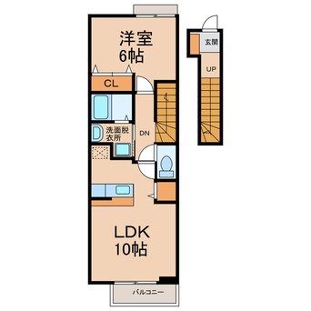 間取図 ドゥーハウスⅢ