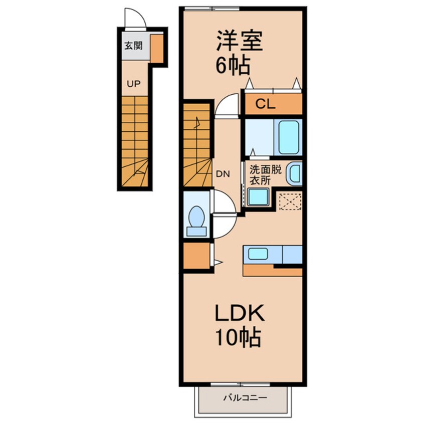 間取図 ドゥーハウスⅢ