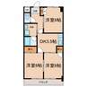 ハイツ北外山 3DKの間取り