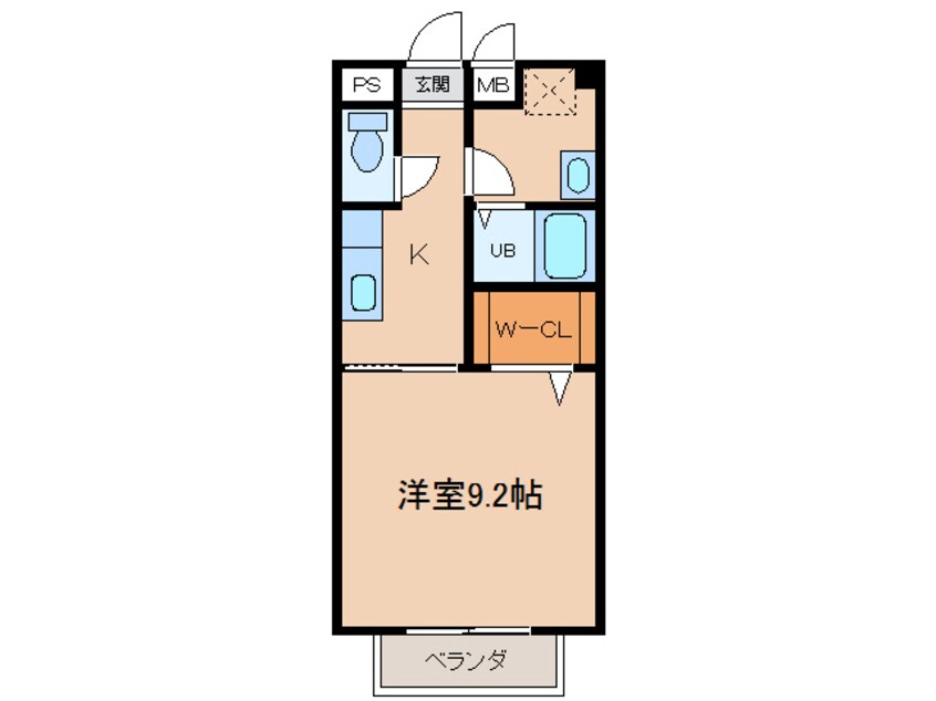 間取図 サープラス小牧口