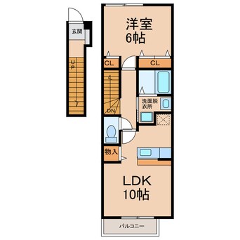 間取図 セレッソ　ブローテ