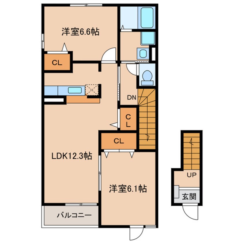 間取図 ユースハイムⅢ
