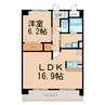 ＤＳⅡ 1LDKの間取り