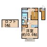 フォレスタ 1Rの間取り