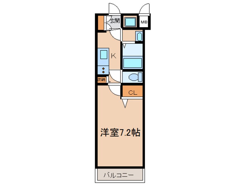 間取図 プラウランド小牧