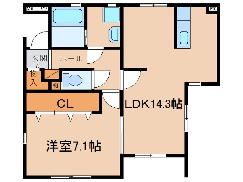 間取図 サニーブライトⅡ